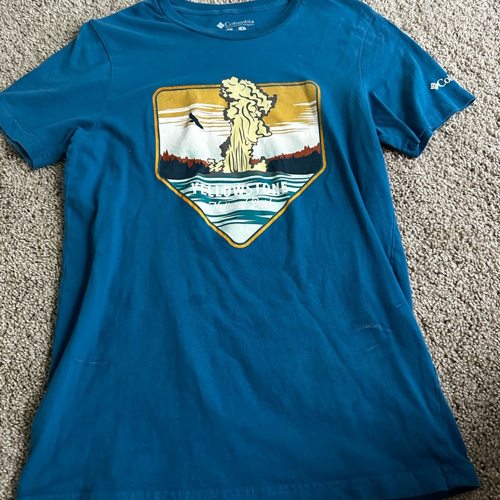 Columbia Yellowstone National Park Tee Shirt